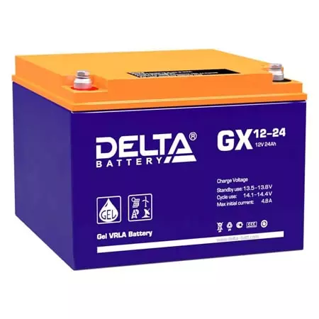 Аккумуляторная батарея Delta Delta GX 12-24 Xpert