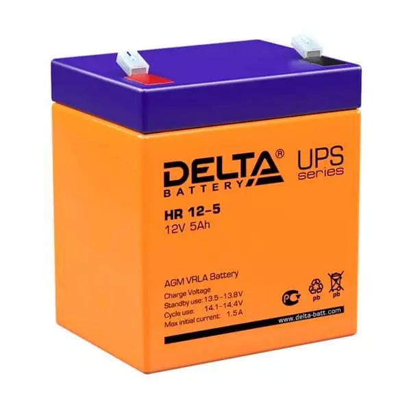 Аккумуляторная батарея Delta Delta HR 12-5