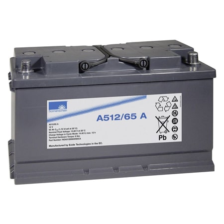 Аккумуляторная батарея NGA5120065HS0CA A512/65A