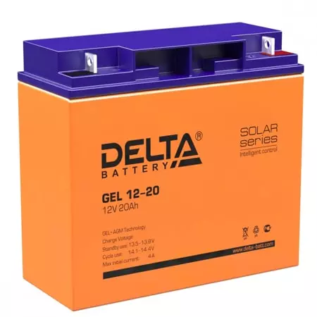 Аккумуляторная батарея Delta Delta GEL 12-20