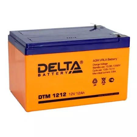 Аккумуляторная батарея Delta Delta DTM 1212