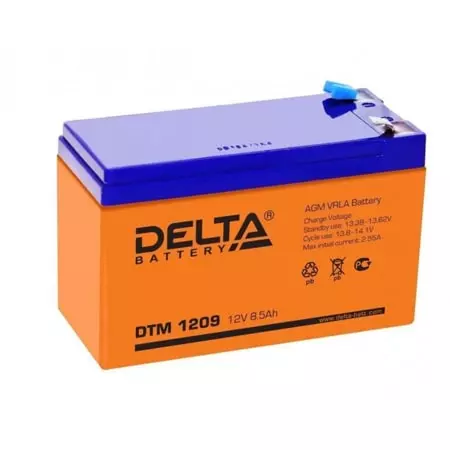 Аккумуляторная батарея Delta Delta DTM 1209