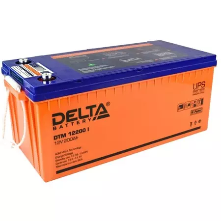 Аккумуляторная батарея Delta Delta DTM 12200 I