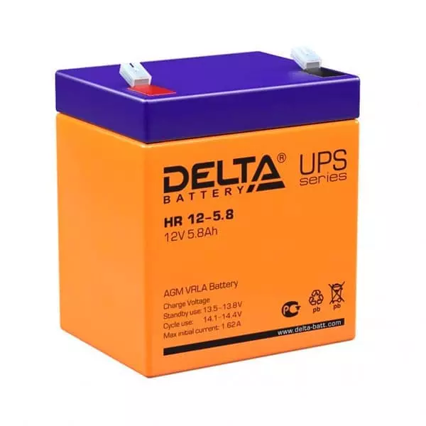 Аккумуляторная батарея Delta Delta HR 12-5,8