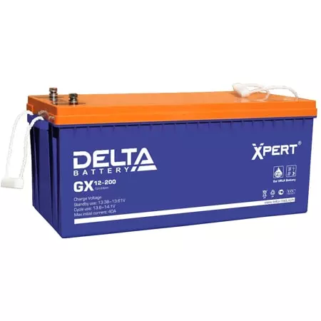 Аккумуляторная батарея Delta Delta GX 12-200 Xpert