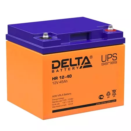 Аккумулятор Delta HR 12-40 L