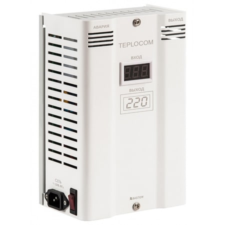 Стабилизатор напряжения TEPLOCOM ST-600 INVERTOR