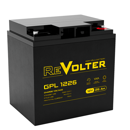 Аккумуляторная батарея Revolter GPL 1226 