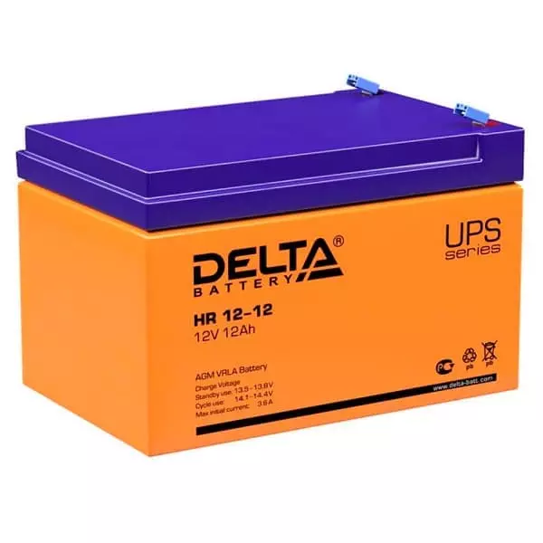 Аккумулятор Delta HR 12-12