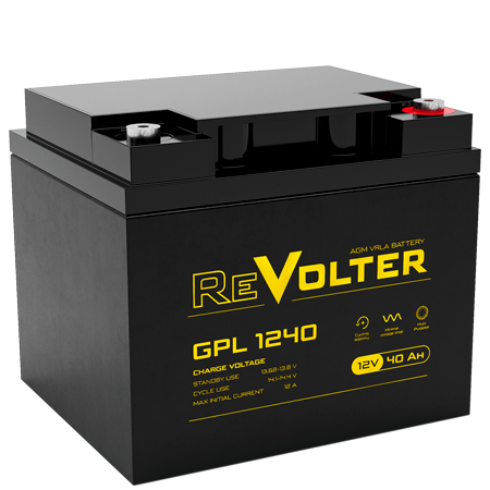 Аккумуляторная батарея Revolter GPL 1240 