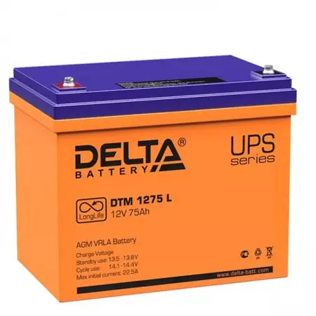 Аккумуляторная батарея Delta Delta DTM1275L