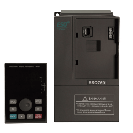 Однофазный преобразователь частоты ESQ-760-2S-0007 0.75/1.5кВт