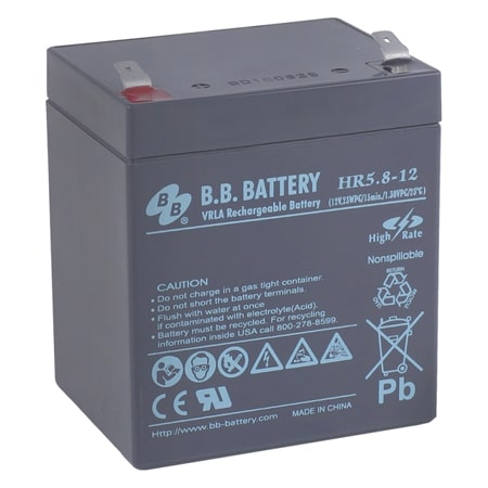 Аккумулятор BB Battery HR 5.8-12