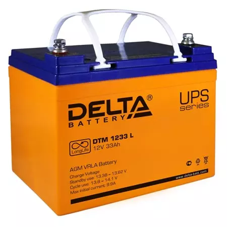 Аккумуляторная батарея Delta Delta DTM 1233 I