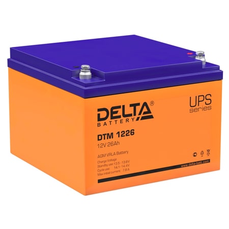 Аккумуляторная батарея Delta Delta DTM 1226