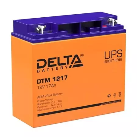 Аккумуляторная батарея Delta Delta DTM 1217