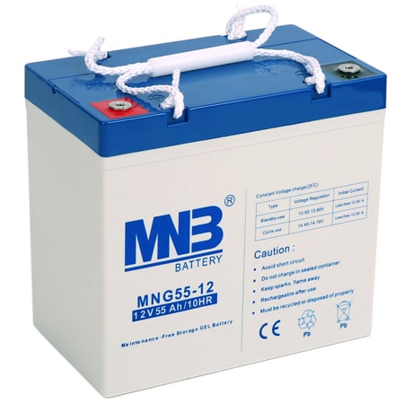 Аккумулятор MNB гелевая MNB MNG55-12