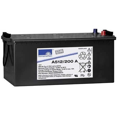 Аккумуляторная батарея NGA5120200HS0CA A512/200A