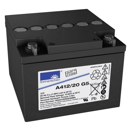 Аккумуляторная батарея NGA4120020HS0BA A412/20 G5