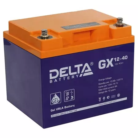 Аккумуляторная батарея Delta Delta GX 12-40 Xpert