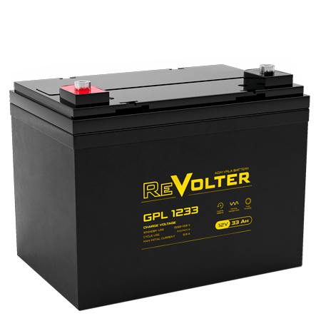 Аккумуляторная батарея Revolter GPL 1233 