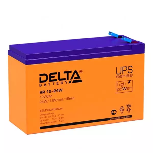 Аккумуляторная батарея Delta Delta HR 12-24W