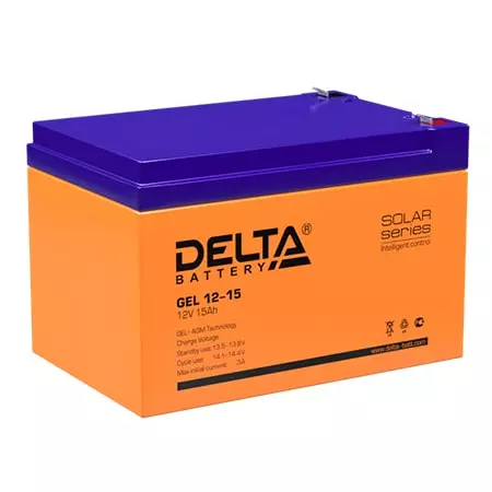 Аккумуляторная батарея Delta Delta GEL 12-15